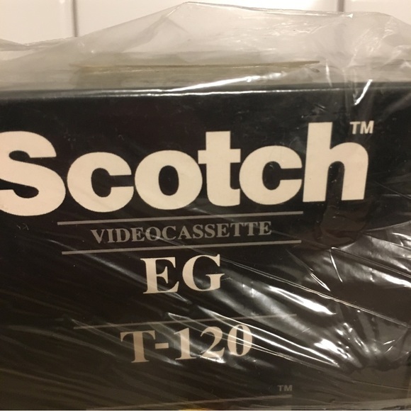 Scotch Videocassette EG T-120 Set of 4 NWT - Picture 2 of 5